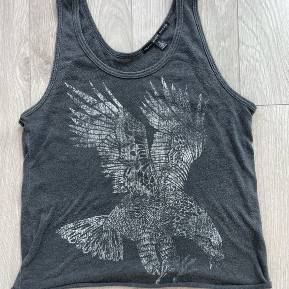 Truly Madly Deeply cropped tank - Picture 3 of 3